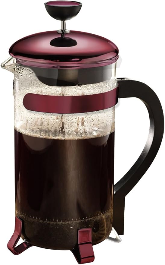 Primula Classic 8-Cup Coffee Press Metallic Red