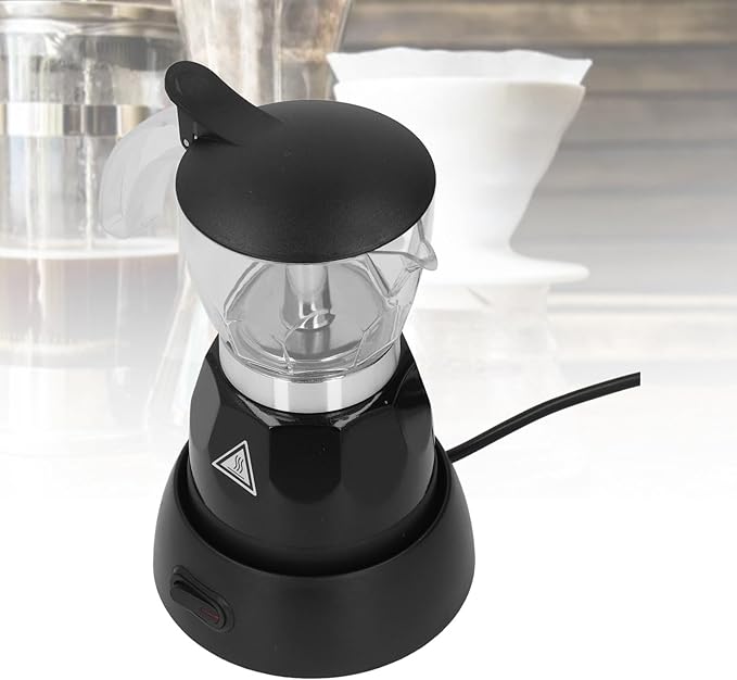 Yosoo Electric Coffee Maker Pot Stylish Practical 150ML Capacity Electric Coffee Pot Home Kitchen Office