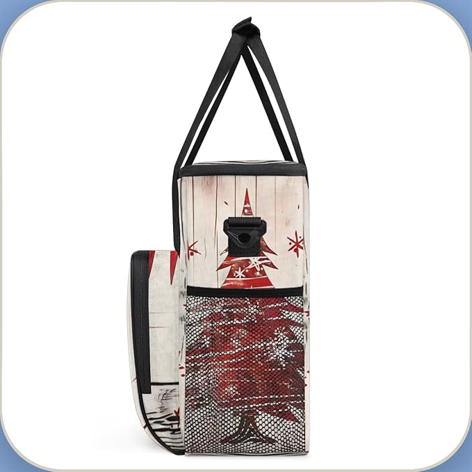 Christmas Tree Coffee Maker Carrying Bag Magical Tree Travel Storage Bag Compatible with K-Mini or K-Mini Plus Single Serve Coffee Brewer Carrying Case with Multiple Pockets &amp Shoulder Strap