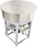 110lbs Dry Powder Mixer Blender Feed Mixer Blender Mixing Machine Dry&ampWet Particle 201 Stainless Steel 110v 3kw