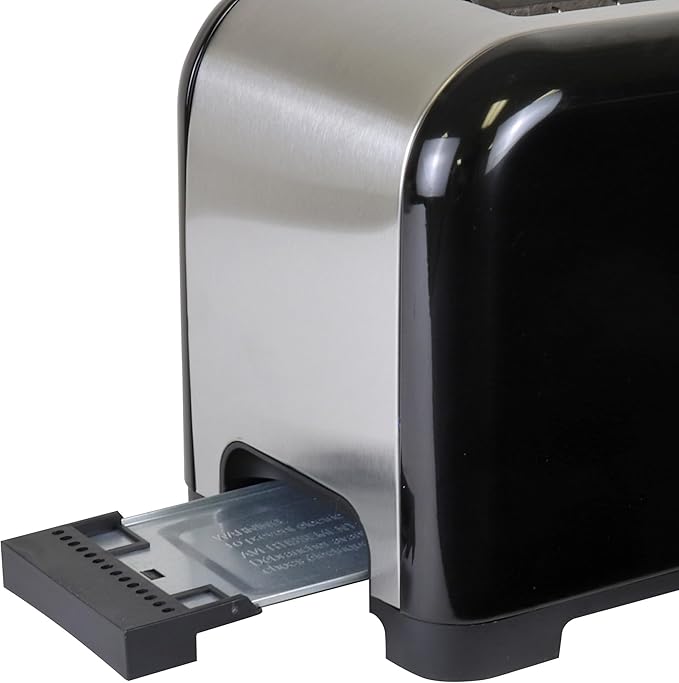 Kenmore toaster 2 slice - extra wide slot countertop kitchen appliance defrost function tostador de pan 9 shade settings compact design easy clean crumb tray bread bagel stainless steel &amp b