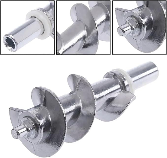 808F 1PC Meat Grinder Screw Mincer Meat Grinder Parts Meat Grinder Bades