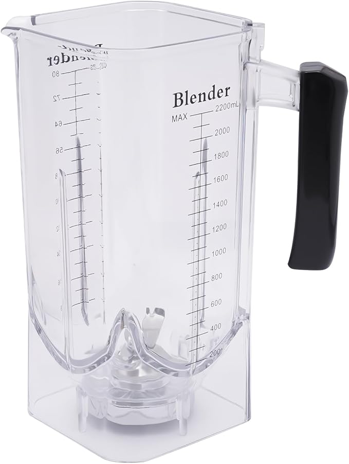 Soundproof Smoothie Blender Electric Smoothie Maker Fruit Juicer Ice Crusher Soundproof Heavy Duty Smoothies Blender with Soundproofs Cover 1.8L 2600W Black (2.2L 2200W Time Payment)