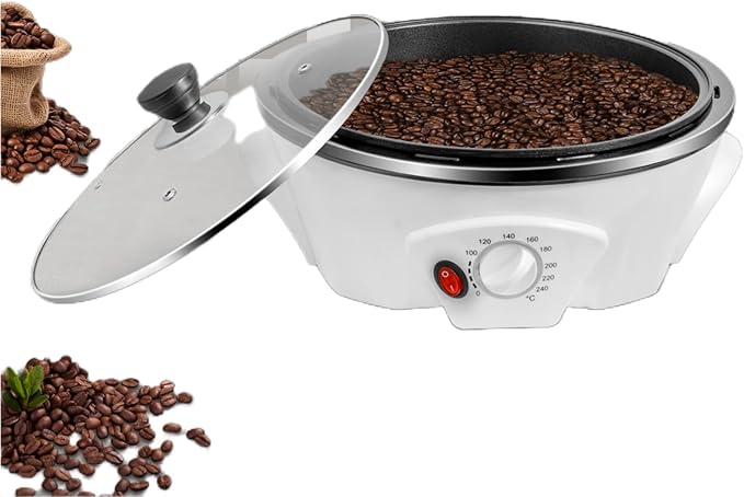 Coffee Roaster Baker Electric Coffee Bean Roasting Machine 32-464℉ Household Beans Baking Machine 1.1lbs Capacity