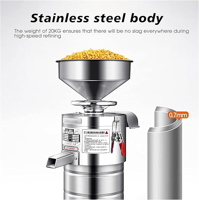 1100W Automatic soymilk Machine Commercial soymilk Machine nut Processing Machine Milk Beverage