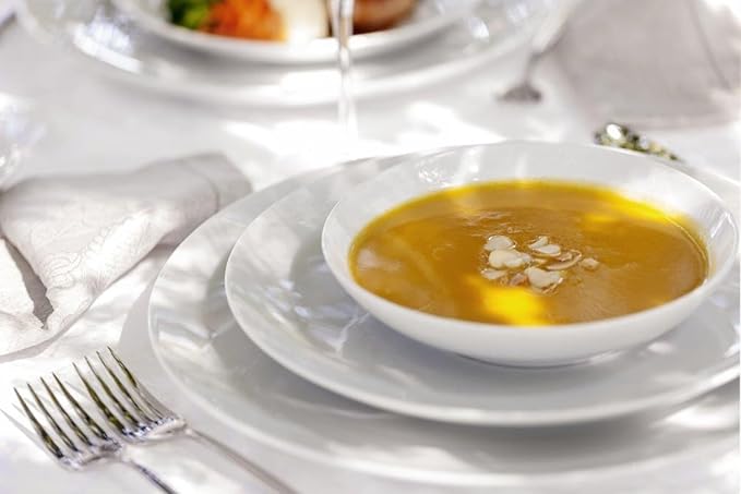 Vista Alegre Broadway White 20-Piece Dinnerware Set