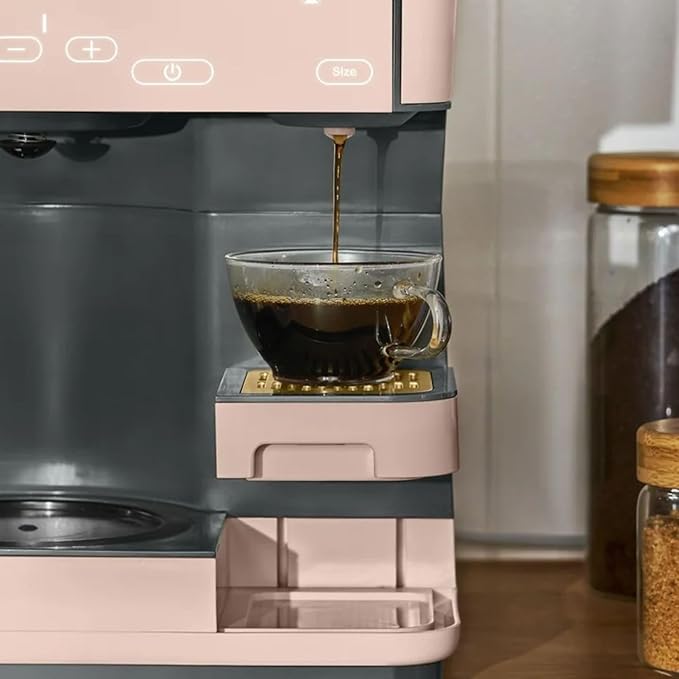 Multi-Brew Coffee Maker 12-Cup Carafe + Single-Serve Pods or Grounds Over Ice Touch Display by Drew Barrymoree.