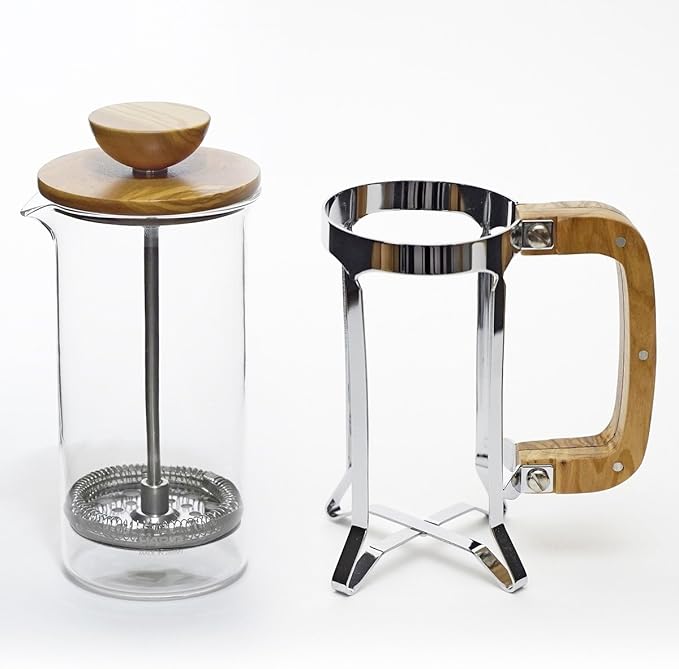 Hario Olive Wood Coffee and Tea Press 600ml