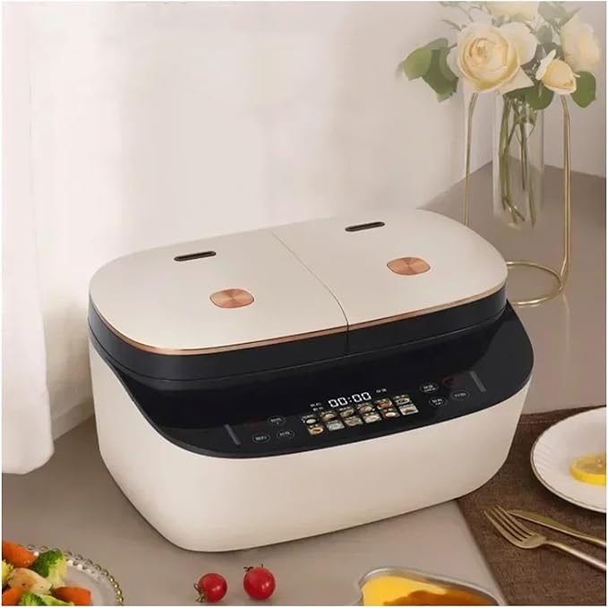 Rice Cookers Double Bile Rice Cooker Intelligent Steaming Pot Soup Cooking One Home Kitchen Multifunctional Electric Lunch Box Rice Maker