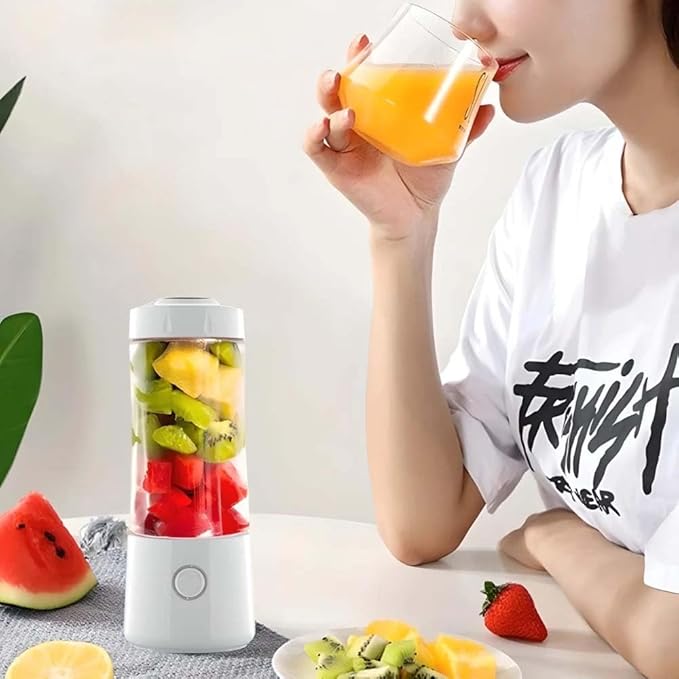 High-Speed Mini Portable Juicer - USB Electric Fruit Blender &amp Personal Food Processor