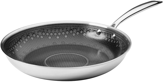 Black Cube CeramicQR Cookware - Made in France 7-Piece Quick Release Nonstick Set for Induction Cooktops - 11-Inch Fry Pan Sauté Pan &amp Stockpot 8-Inch Saucepan with Lids - Ceramic Cookware Set