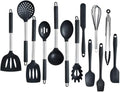 14PC Heat Resistant Nylon Cookware Set Nonstick Cooking Tools Kitchen &amp Baking Tool Kit Utensils Spoon Accessories