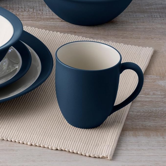 Noritake Colorwave Blue 4-Piece Square Place Setting Service for 1