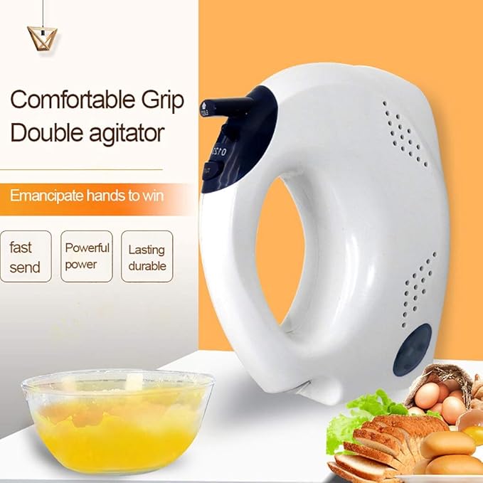 Multifunctional Electric Hand-held Blender 5-Speed Cream Blender Kitchen Baking Tools