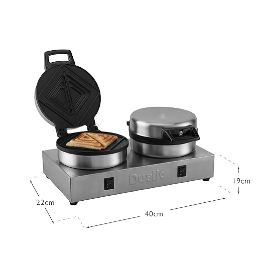Dualit 73002 Toastie contact toaster Stainless Steel