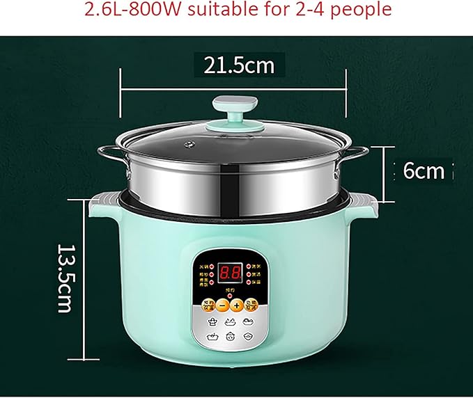 Household Electric Rice Cooker Household Multifunctional All-in-one Rice Cooker/Frying Pan/Wok/Soup Pot Non-Stick Inner Pot For 1-4 People