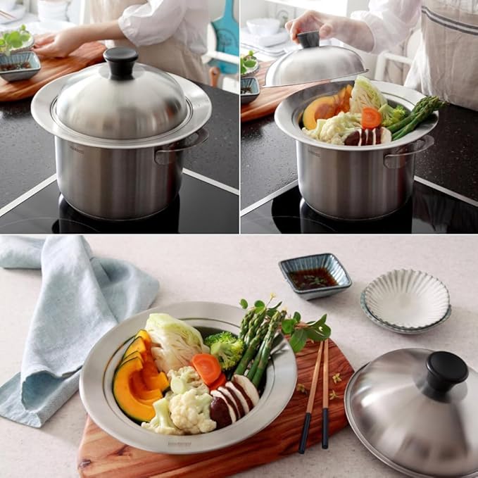 5 Layers induction stainless steel Nonstick cookware set 5P