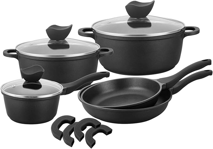 Culinary Edge Cookware Set Black