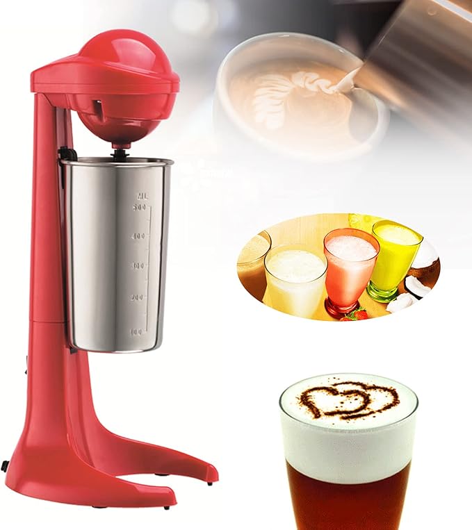 110V Commercial Blender Milk Shake Machine Electric Milkshake Maker Drink Mixer