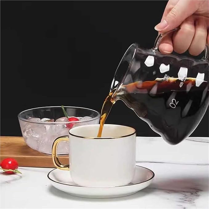 Cold Brew Drip Tower Ice Coffee Slow Drip Coffee Maker with Stainless Steel Filter and Acrylic Base Adjustable Flow for Office Coffee Lovers(800ML)