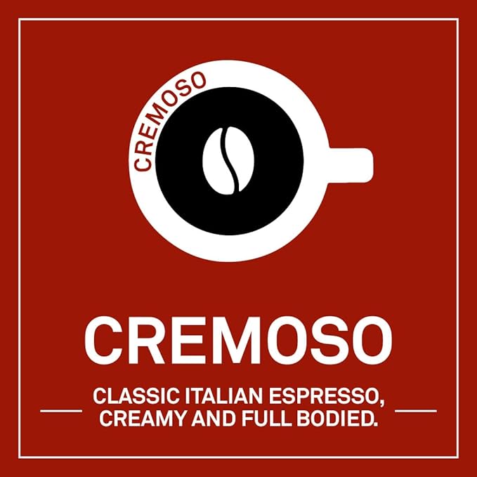 Italian Coffee For Espresso Lovers Italian Coffee pads compatible with Senseo machines (Cremoso 54 Pads)
