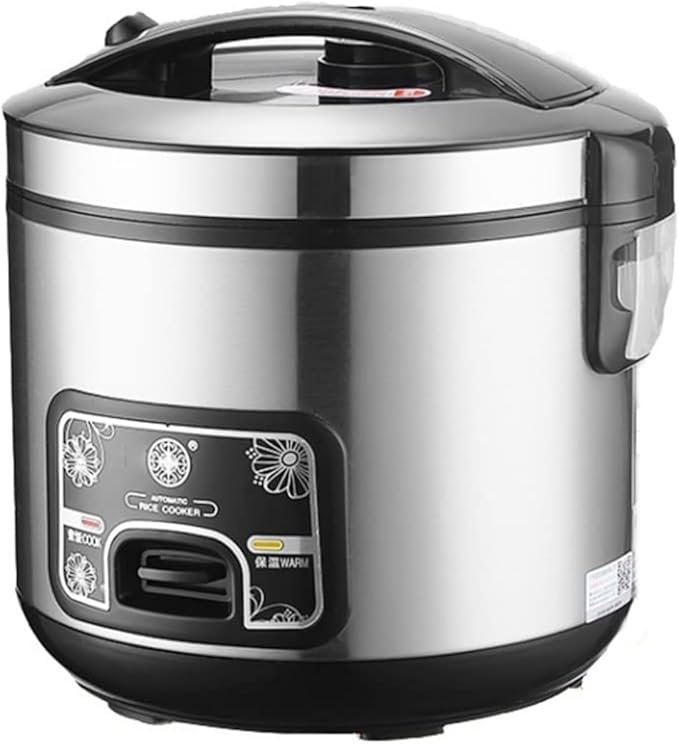 Rice Cookers Small 304 Stainless Steel Non-Stick Inner Pot 2/3/4/5L Rice Cooker with Cook/Warm Function with Measuring Cup3L(4L)