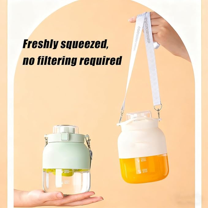 Blender Mini Japan 28/37fl Oz Hand Blender Leak Proof Design No Filter Required | Wireless | One Cup with Double Lid USB-C Rechargeable for Smoothies Shakes (2pcs 37fl Oz)