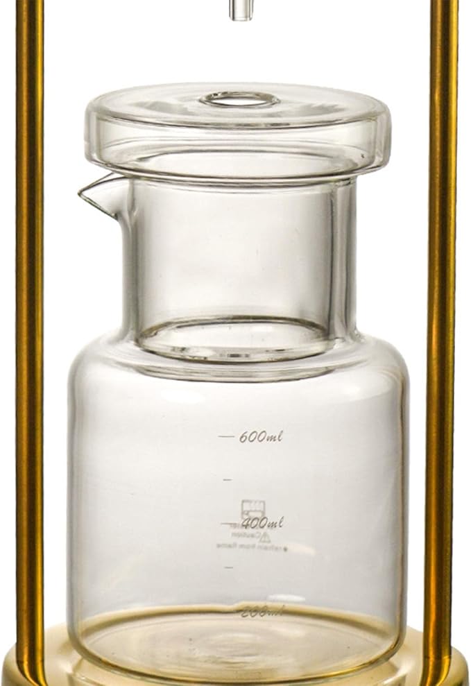 Ice Drip Coffee Pot Dripper Bottle Iced Coffee Maker 600ml for Camping