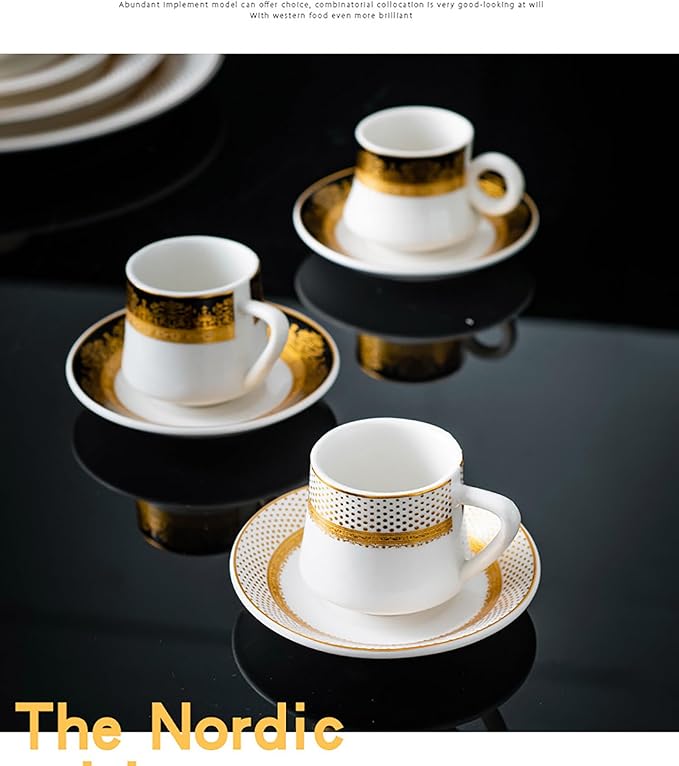 tableware set bone china dinnerware set dinner plate set cups and plates sets for kitchen round plates 24-piece dinnerware set for 6 round plates dinnerware sets dishwasher safe