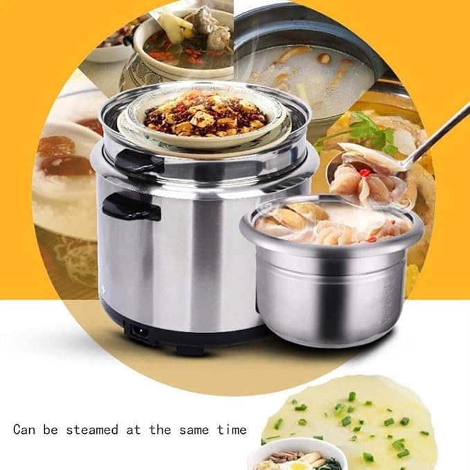 Portable rice cookerStainless Steel Rice Cooker Household 3L-6L Automatic Insulation Multi-function With Steamer Household/dormitory