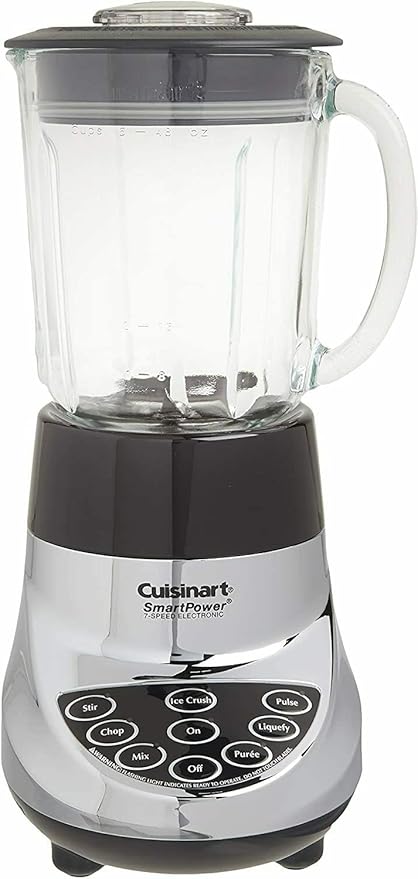 Cuisinart SPB-7CH SmartPower 40-Ounce 7-Speed Electronic Bar Blender Chrome (Renewed)