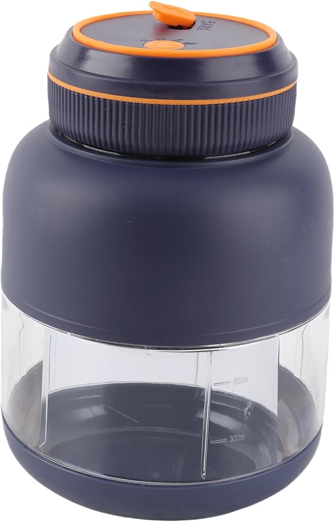 BRRNOO Bottle Personal With Leakproof Powerful Blending Handheld Fruit Mixer USB Rechargeable Personal Juicer Cup Smoothie For Portable Blenders (Blue)
