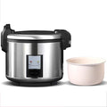Commercial Rice CookerHousehold Large Stainless Steel Rice Cookerwith Ceramic Glaze Non Stick Inner PotMeasuring Cup &amp Scoop Rice Cooker10L-1600W10L-1600W
