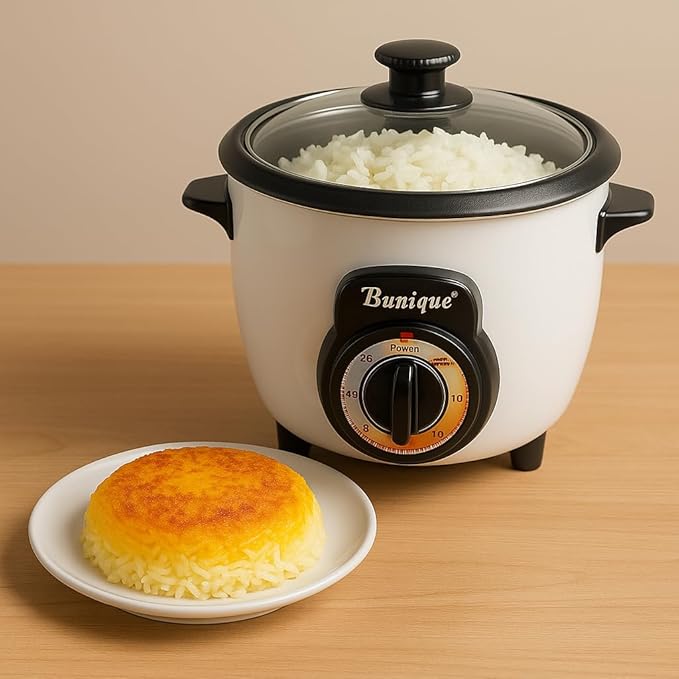 Persian Rice Cooker by B Unique | Non-Stick | Auto Keep Warm | 5/10/16 Cup Sizes (5 Cups)