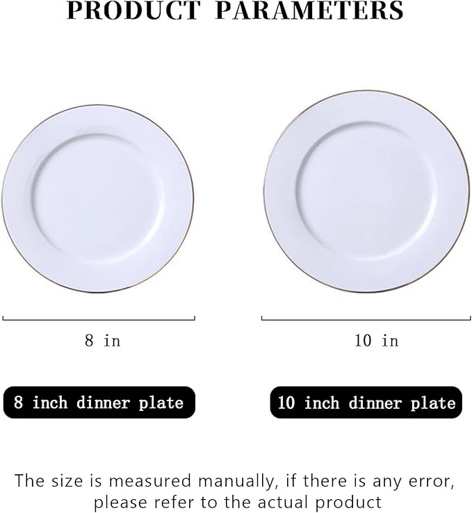 gold trim dinnerware set service for 6 24 pieces elegant plate sets elegant dishes set for gathering wedding party and afternoon tea