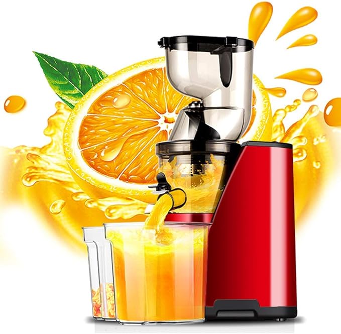 JuicerSmoothie Blender 80Mm Wide Caliber Separation Multifunctional Single Serve Blender with Food Chopper Ice Cream Making 150W Low Noise No Filter