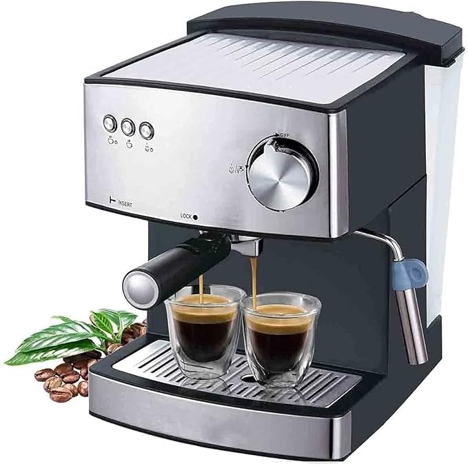 Coffee Machine Drip Coffee Machine Programmable Coffee Machine Small Semi-automatic Milk Froth Coffee Machine Suitable For Brewing Coffee 20240309