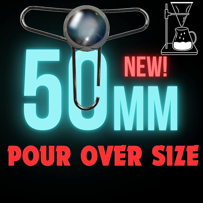 Coffee Alive 50MM ball ideal for Pour Over: Blanching Tool to Enhance Your Pour Over with This Simple Tool