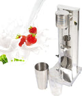 650ML Milkshake Machine Electric Milk Shakers 180W Commercial Milkshake Machine 18000rpm Milkshake Maker Machine Single Head Drink Mixer Stainless Steel Milk Shaker Maker Mixer Smoothie Milk