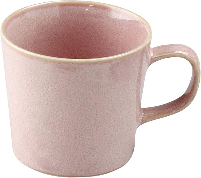 aito Seisakusho 567505 Mino Ware Natural Color Dinnerware Set Living Alone 6-Piece Set Pink Dishwasher Microwave Safe Made in Japan