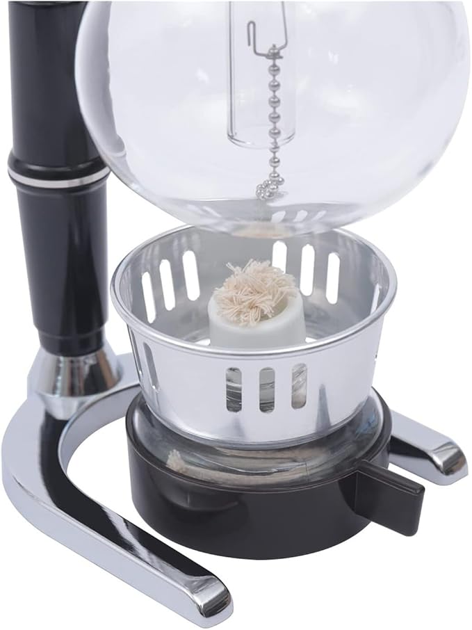 Glass Siphon Coffee MakerBorosilicate Syphon Pot for Home Coffee Shop Bar Tabletop Brewer