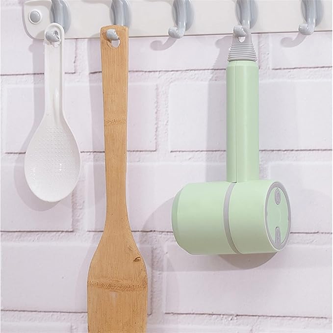 Egg Beater Wireless Portable Electric Food Mixer Hand Blender 3 Speeds High Power Dough Blender Egg Beater Baking Hand Mixer Kitchen Tools Whisk (Color : White) (White)