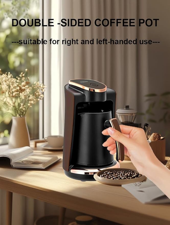 Electric Coffee Maker for Making Tea and Coffee 250ML Single Cup Turkish Coffee Machine