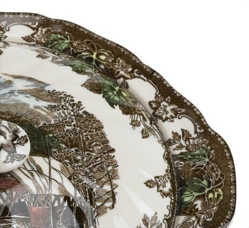 Friendly Village 8 Covered Vegetable Bowl by Johnson Brothers