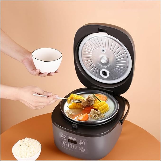 Electric Pressure Cooker Commercial Rice Cooker Non-Stick Inner Pot/5L Large Ability Multi-Function Cooking Utensils Smart Touch Portable Electric Cooker