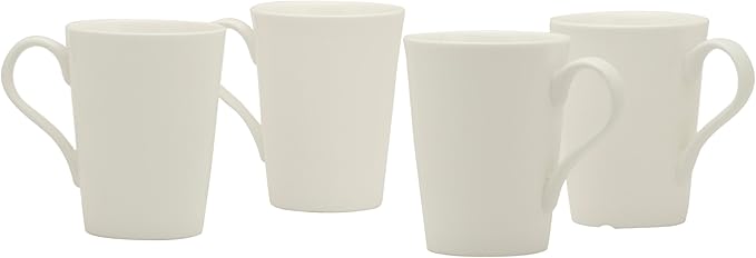Red Vanilla Pure Vanilla Conical Mugs Set of 4