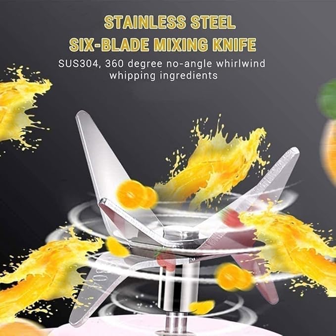Portable Blender Cordless Portable Blender for Shakes and Smoothies Handheld Blender with USB Rechargeable BPA-Free Perfect for Baby Food Travel Gym (Color : White)