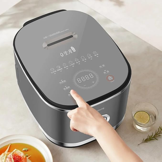 Joyoung 8 Cup Induction Heating Rice Cooker 304 Stainless Steel 4L C8M-RC5G