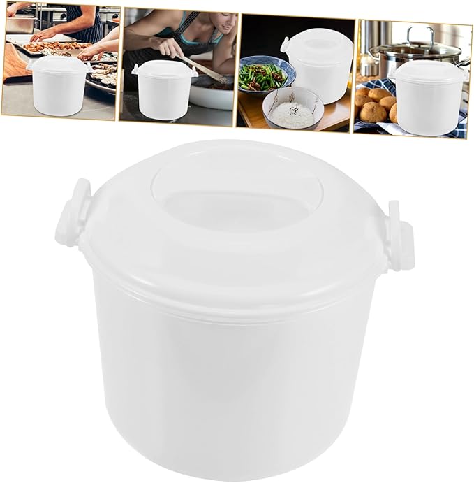 IMIKEYA 1set Microwave Rice Cooker Boys and Girls Lunch Box Tiger Rice Cooker Oven Capacity Steamer Food Container Microwave