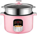 Rice Cooker Household Multifunctional All-in-one Rice Cooker/Frying Pan/Wok/Soup Pot Non-Stick Inner Pot(A 1.6L+Steamer) (B 1.6L+Steamer)